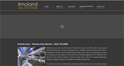Desktop Screenshot of limoland.ca